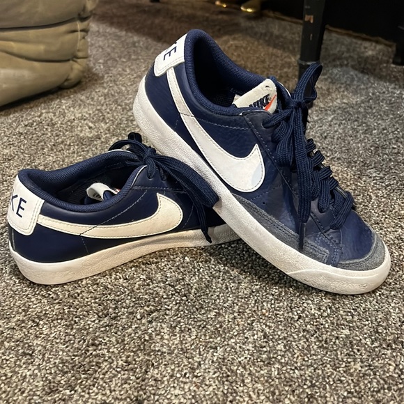Blazer Shoes Nike Blazer Mid 77 Navy Nike Sportswear Womens Blazer